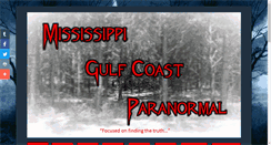Desktop Screenshot of mgcparanormal.org