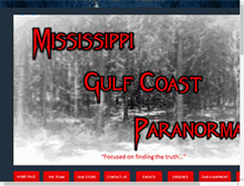 Tablet Screenshot of mgcparanormal.org